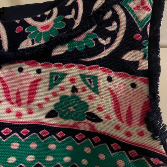 Talbots 4p print dress - Picture 2 of 3